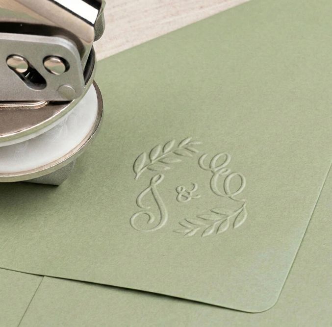 Sello seco personalizado