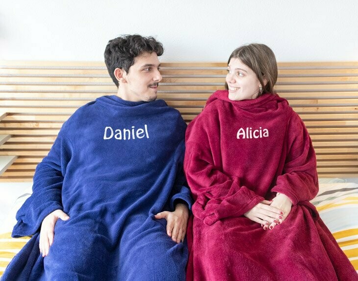 Batamanta Bordada para parejas Batamanta Bordada para parejas