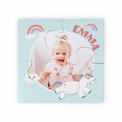 Puzzle personalizado infantil 4 piezas Puzzle personalizado infantil 4 piezas