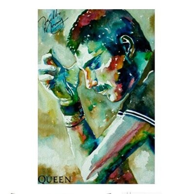 Lienzo Fredy Mercury Lienzo Fredy Mercury