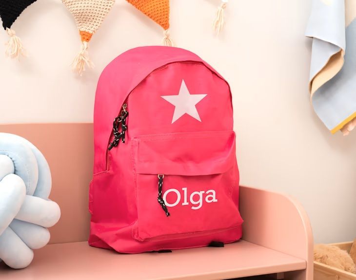 Mochila de colores personalizada Mochila de colores personalizada "Estrella"