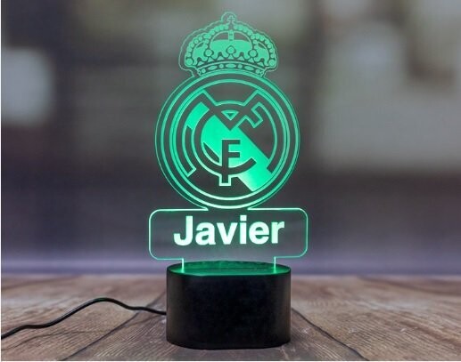 Lampara Personalizada R.Madrid