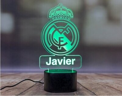 Lampara Personalizada R.Madrid