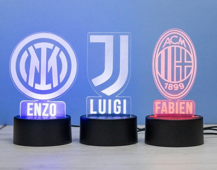 Lampara Personalizada Fútbol