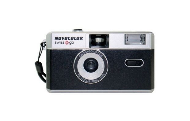 AGFA CAMARA ANALOGICA 35MM CON FLASH BLACK+BOLSA