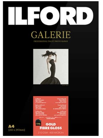ILFORD GALERIE GOLD FIBRE GLOSS A3+ 310GR.25H 25H