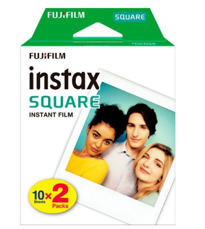 FUJI INSTAX SQUARE DOBLE 10X2 (20 FOTOS)