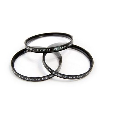Kit de tres filtros Close-Up Kit de tres filtros Close-Up