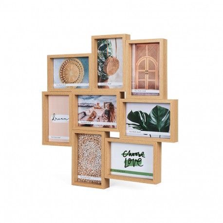 Marco Múltiple Madera 8