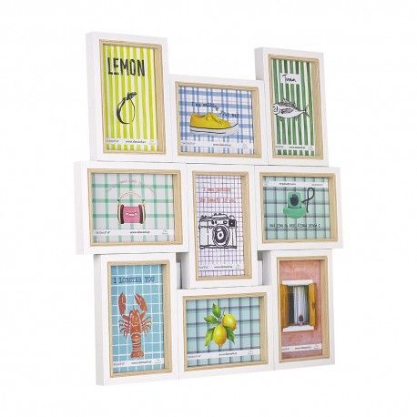 Marco Múltiple Madera 9