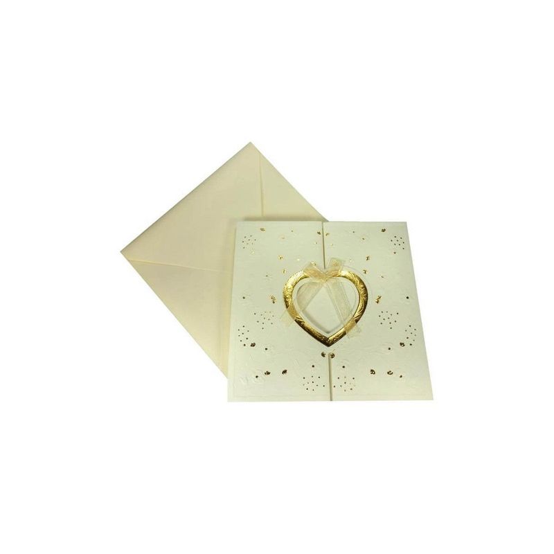 Invitación de Boda Golden