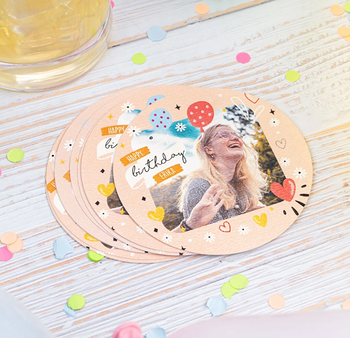 Posavasos Papel Personalizados