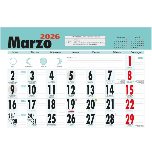 Faldilla Mensual Notas 48,5