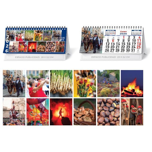 Sobremesa wire-o Tradiciones (en catalán) Sobremesa wire-o Tradiciones (en catalán)