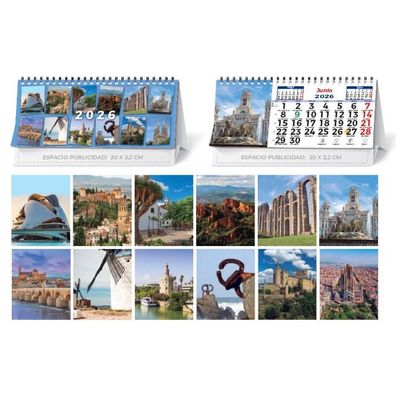 Sobremesa wire-o Paisajes de España