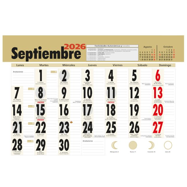 Faldilla Mensual Notas 33