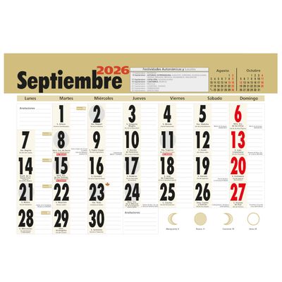 Faldilla Mensual Notas 33