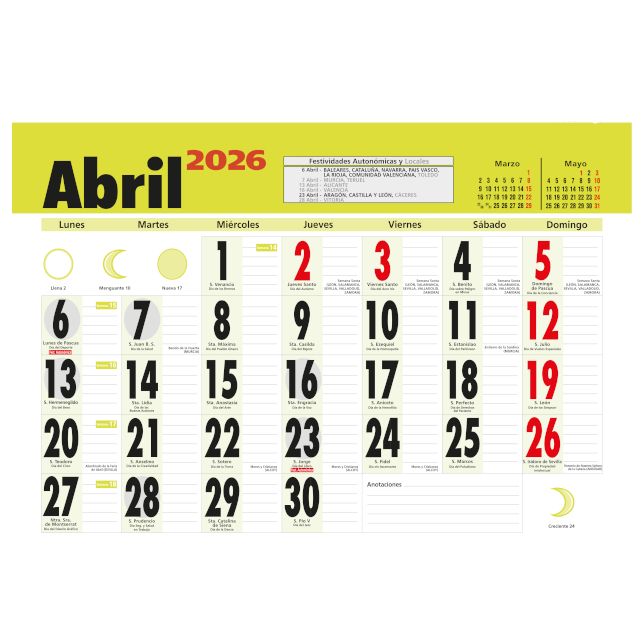 Faldilla Mensual Notas 32 Faldilla Mensual Notas 32