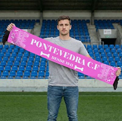 Bufanda Pontevedra C.F Rosa Bufanda Pontevedra C.F Rosa