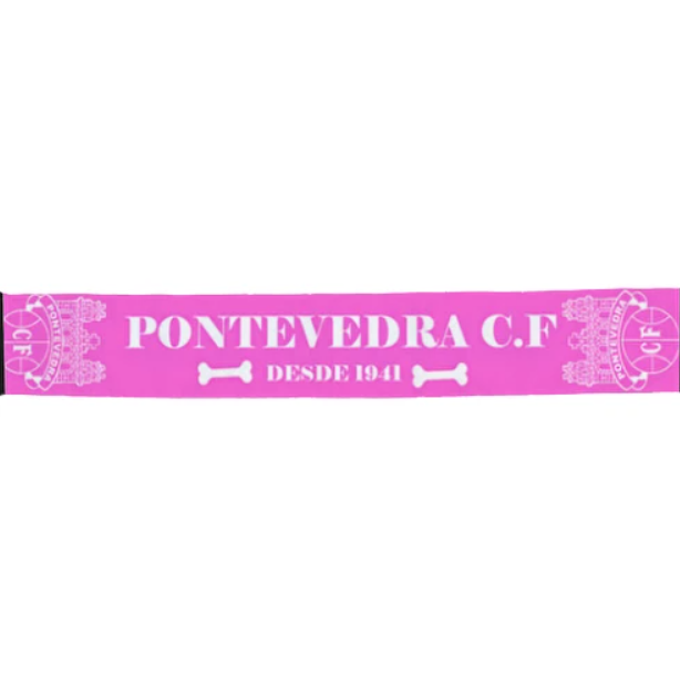 Bufanda Pontevedra C.F Rosa
