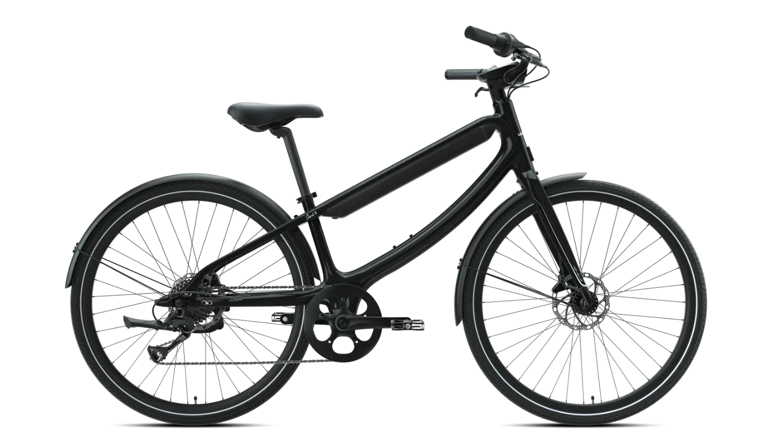 Urtopia E-Bike Chord Step-Through City  8-Gang Shimano schwarz