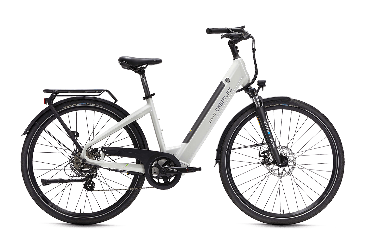 DERUIZ Quartz City E-Bike mit Shimano 8-Gang und 644Wh Akku