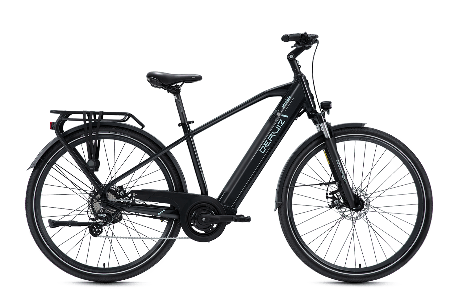 DERUIZ Marble City E-Bike mit Shimano 8-Gang und 644Wh Akku