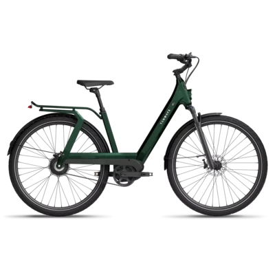 Tenways AGO-T E Bike Damen Trekking Tiefeinsteiger Riemenantrieb grün