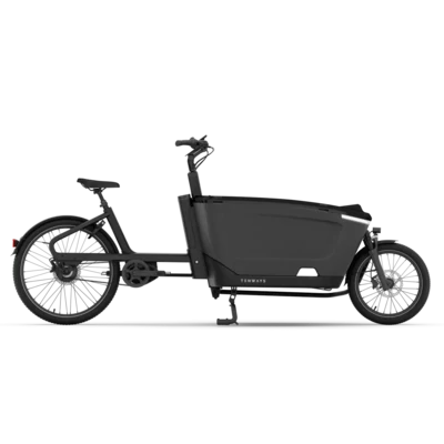 Tenways CARGO ONE Cargo-E Bike E-Lastenrad Riemenantrieb schwarz
