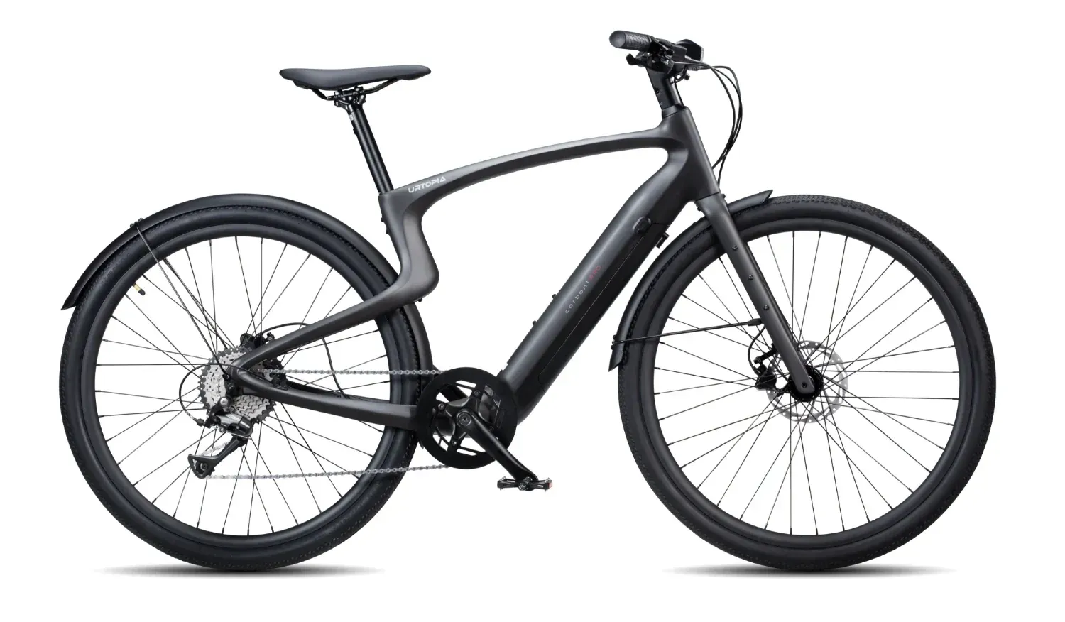 Urtopia E-Bike Carbon 1 Pro mit Shimano-CUES, Sprachsteuerung und Fingerabdruckscanner