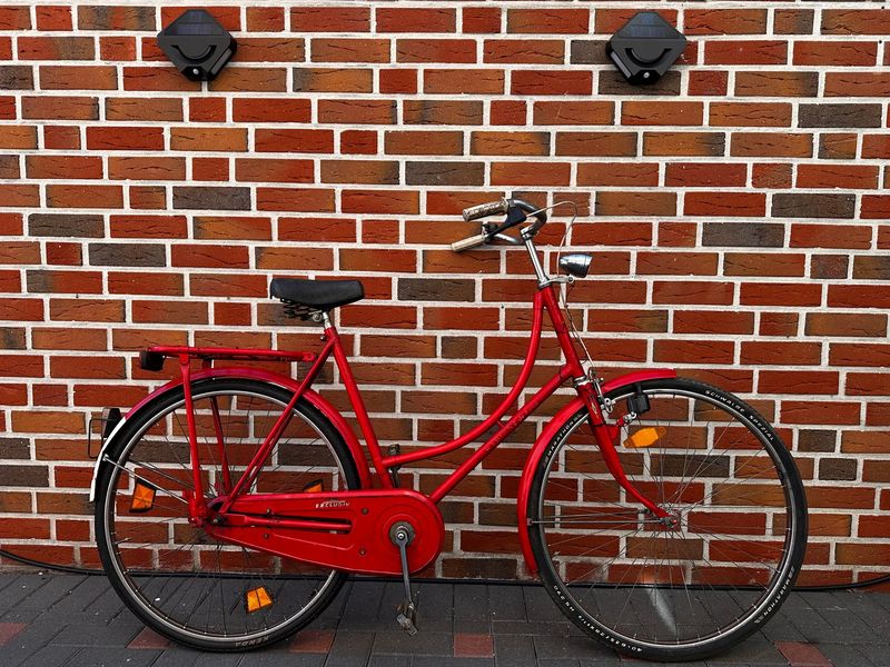 Exclusiv Deluxe Nostalgie 28 Zoll Damen Hollandfahrrad Singlespeed