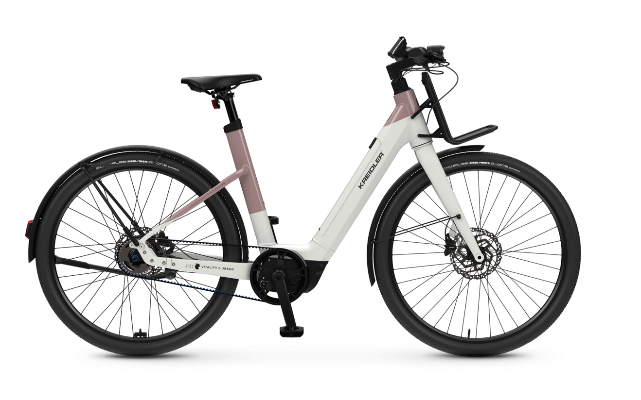 Kreidler Vitality E Urban Wave Shimano Nexus 5-Gang Freilauf / Bosch Performance Line SX / 400Wh / Disc / Gates