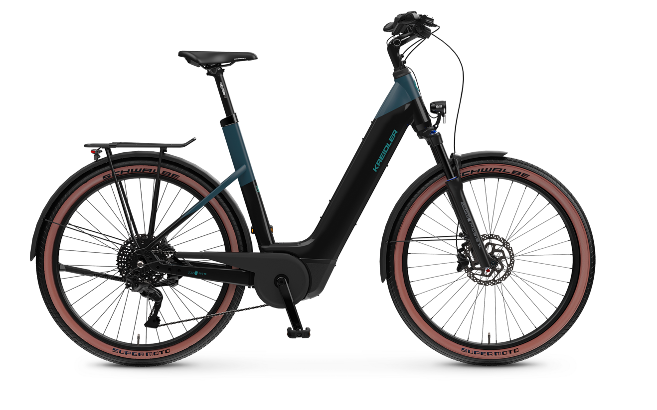 Kreidler Vitality Eco 10 Sport Wave Shimano Deore XT 11-Gang Linkglide / Bosch Performance Line CX / 750Wh / Disc