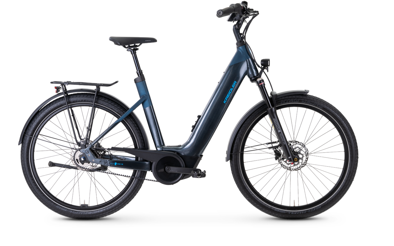 Kreidler Vitality Eco 10 Wave Shimano Nexus 5-Gang Freilauf / Bosch Performance Line CX / 750Wh / Disc / Gates
