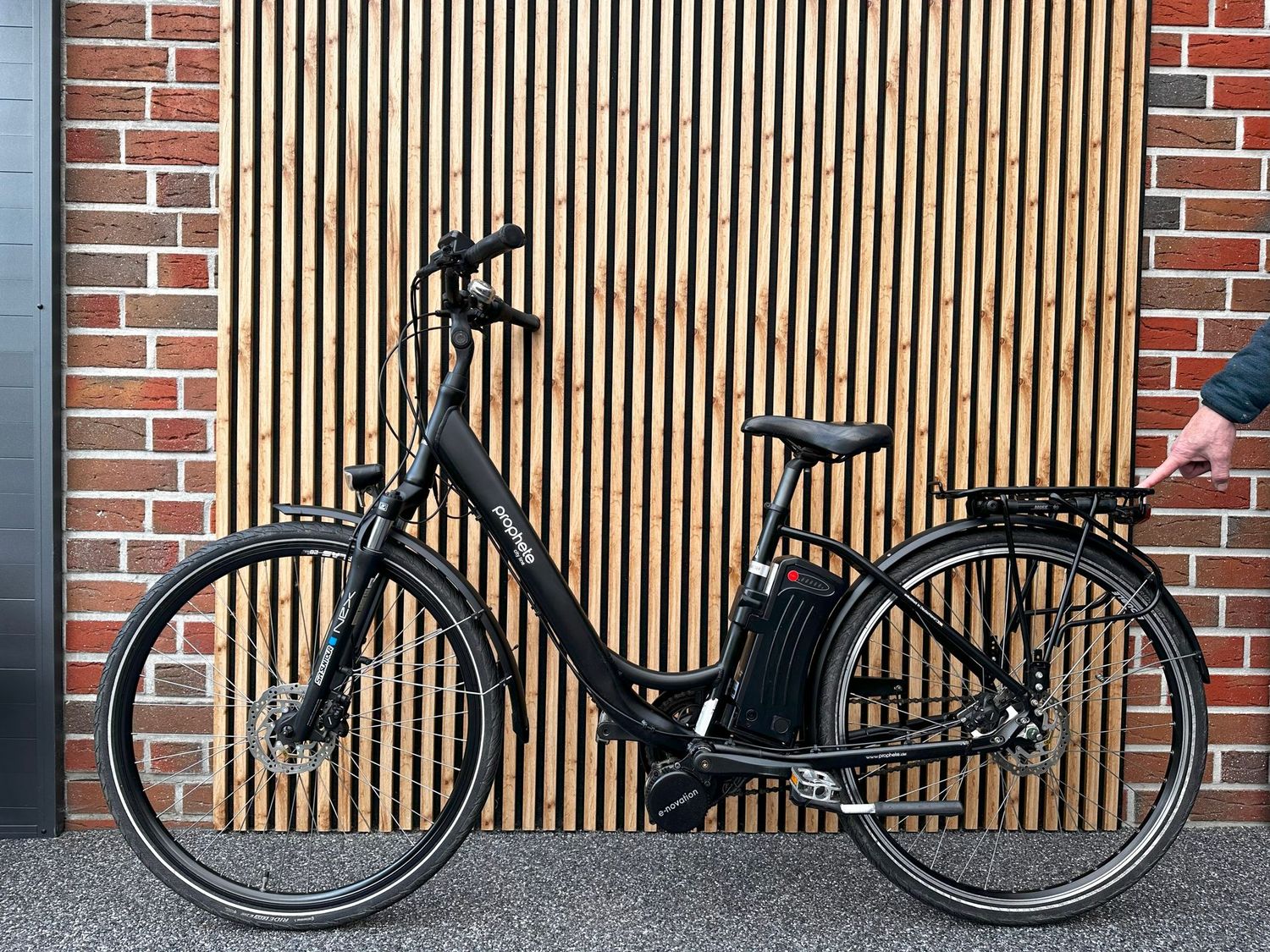 Prophete E-Bike e-novation Motor 28 Zoll Damen Cityfahrrad 7-Gang Freilauf
