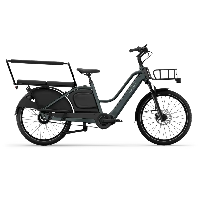 TENWAYS LONGTAIL DUO Cargo-E Bike E-Lastenrad TENWAYS LONGTAIL DUO Cargo-E Bike E-Lastenrad