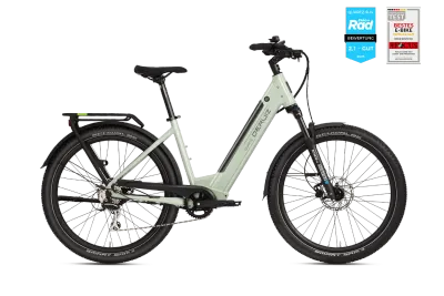 DERUIZ Quartz SUV 2025 E-Bike Trekking mit Shimano 8-Gang und 644Wh Akku