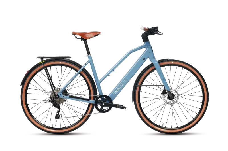DERUIZ Turmali-Premium S 2025 E-Bike Urban mit Shimano 10-Gang und 360Wh Akku