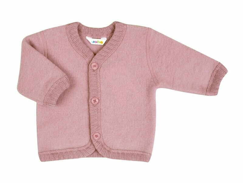 Cardigan Wollfleece 100% Wolle rose Cardigan Wollfleece 100% Wolle rose