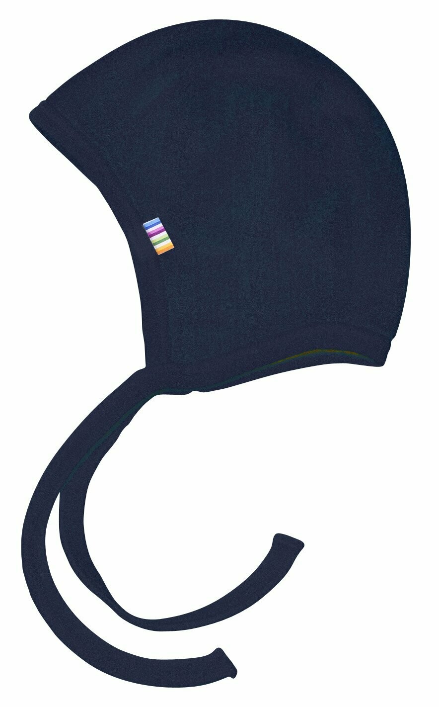 Babyhäubchen 100% Wolle dunkelblau