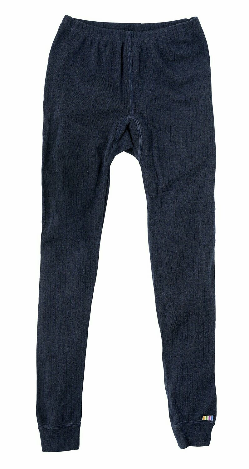 Legging  100% Wolle, dunkelblau