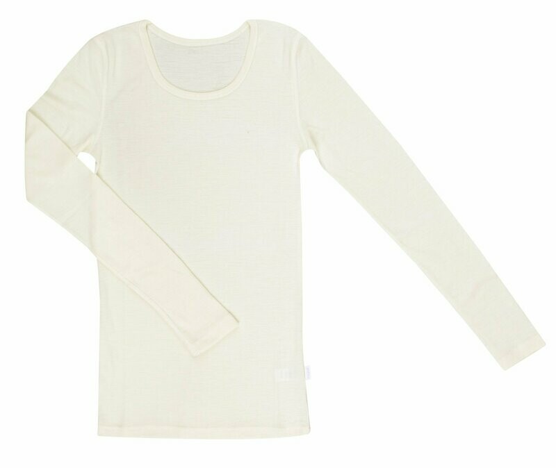 Damen MARIE Shirt Wolle natur Damen MARIE Shirt Wolle natur