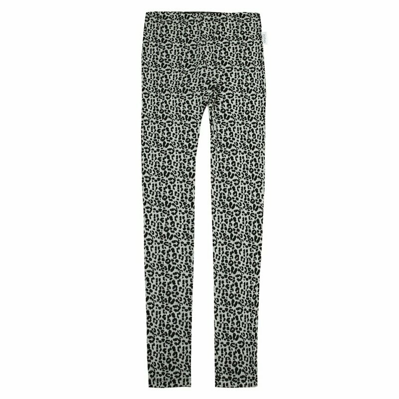 Damen JULIE Leggings Wolle schwarz Leo Print Damen JULIE Leggings Wolle schwarz Leo Print