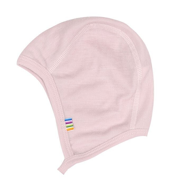 Baby Häubchen Bambus rosa