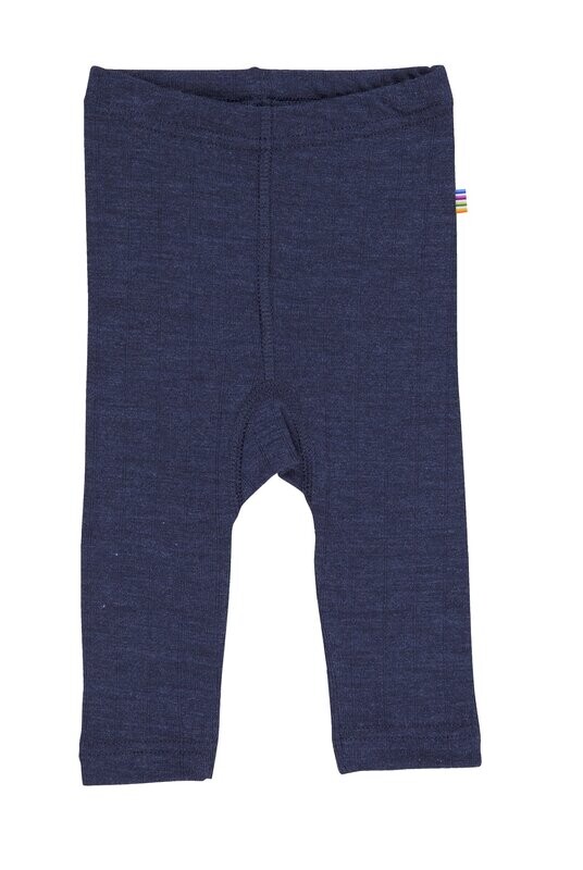 Baby Legging Wolle/Seide blau Baby Legging Wolle/Seide blau