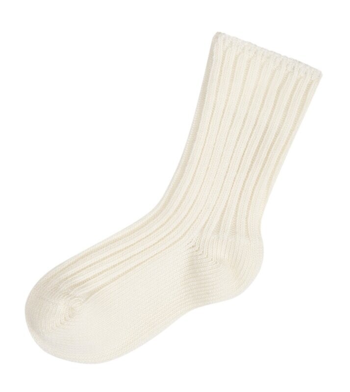 Wollsocken natur
