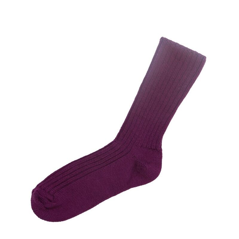 Joha Wollsocken dunkel lila