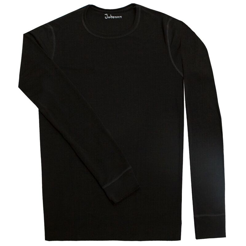 Joha Herren Shirt KENN Wolle/Seide schwarz Joha Herren Shirt KENN Wolle/Seide schwarz