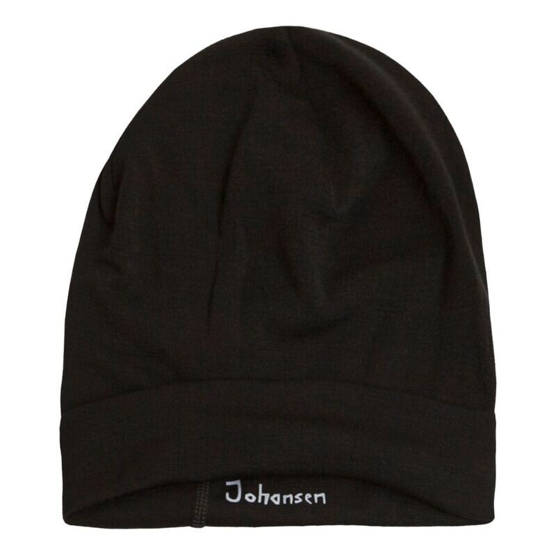 Joha Herren Damen Mütze KENN, Beanie Hat, double layer, Wolle/Seide, schwarz Joha Herren Damen Mütze KENN, Beanie Hat, double layer, Wolle/Seide, schwarz