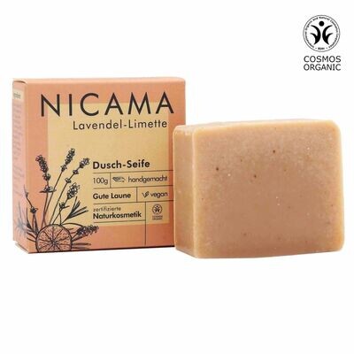 NICAMA Lavendel-Limette Seife